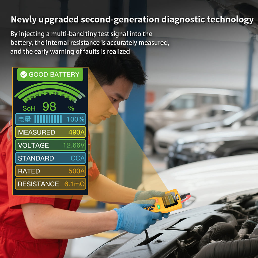 BT105 12V/24V Battery Diagnostic Tool