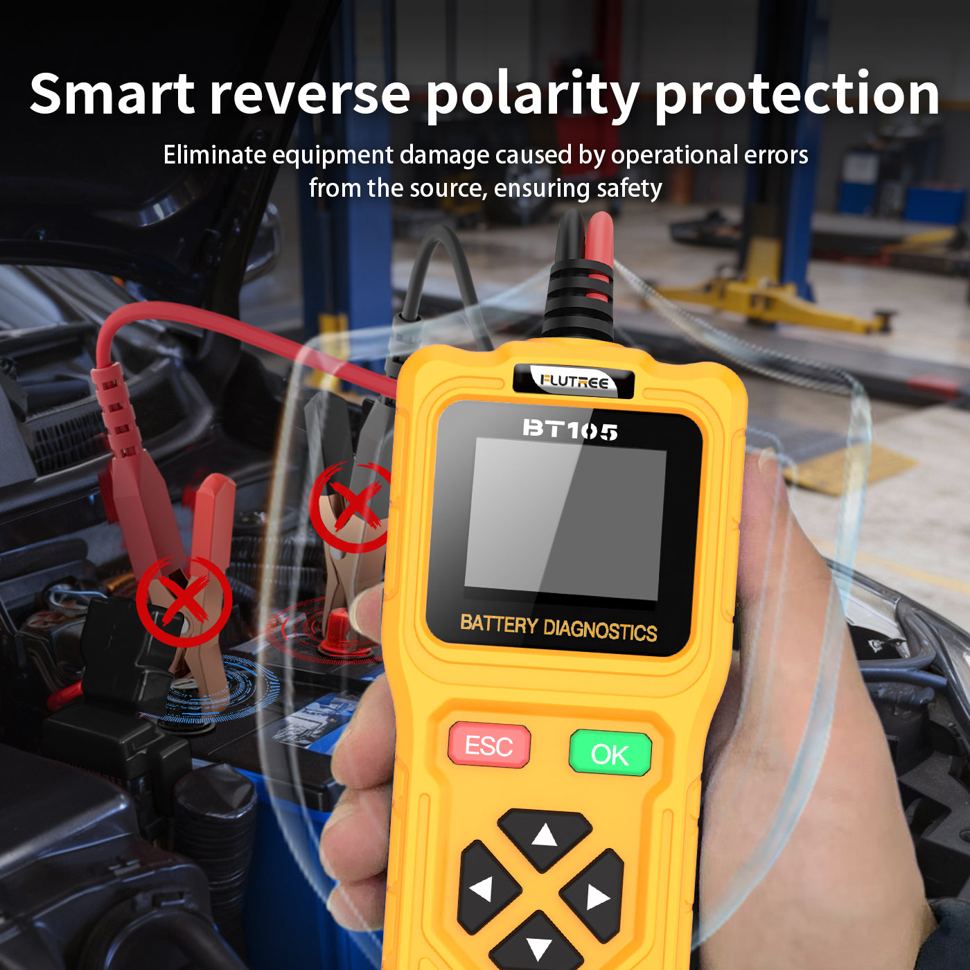 BT105 12V/24V Battery Diagnostic Tool