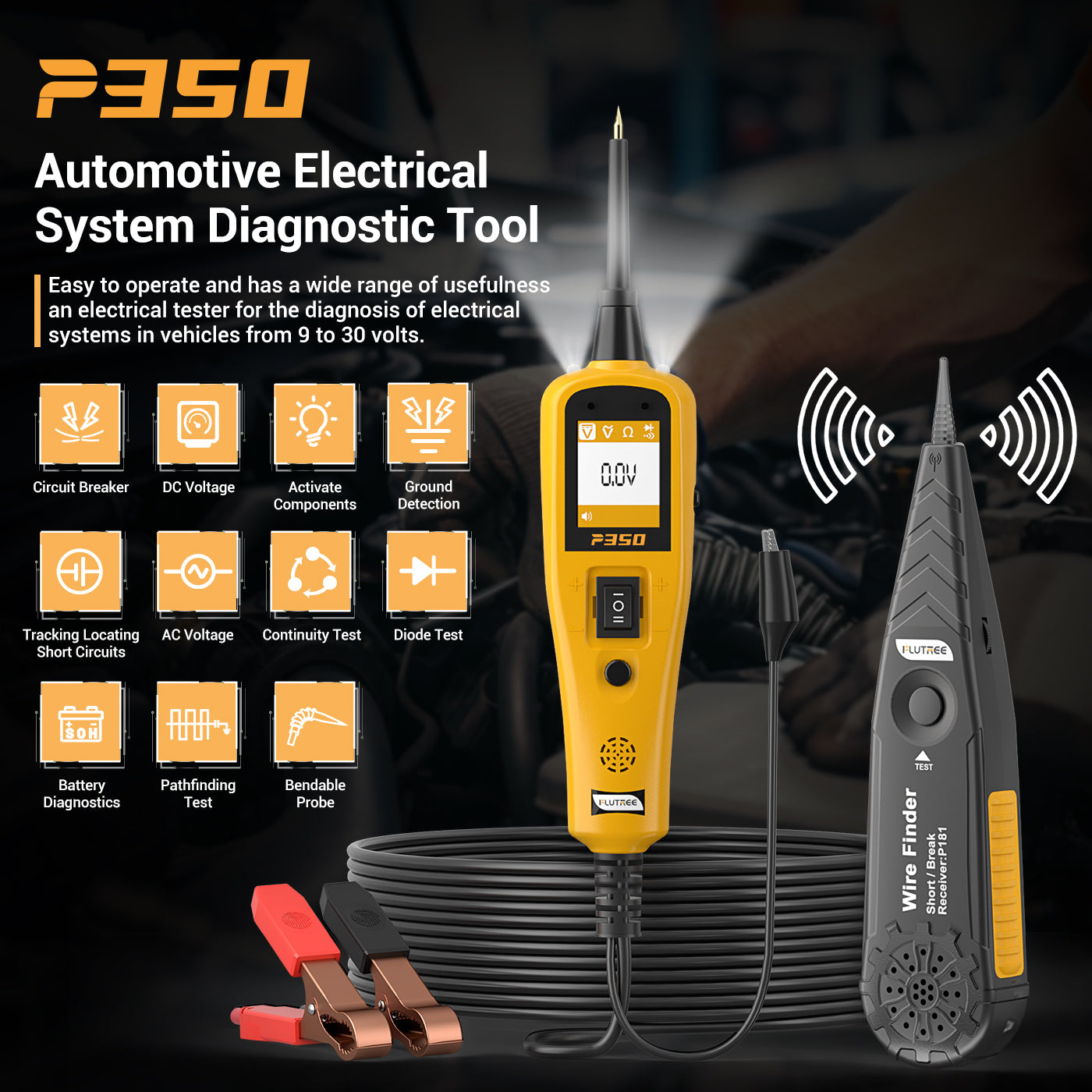 FLUTREE P350 Automotive Circuit Tester