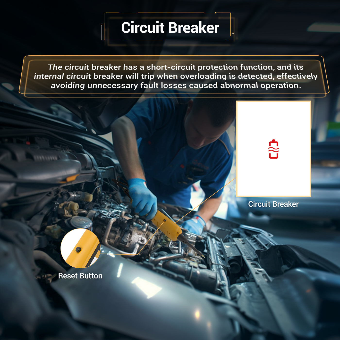 FLUTREE P350 Automotive Circuit Tester