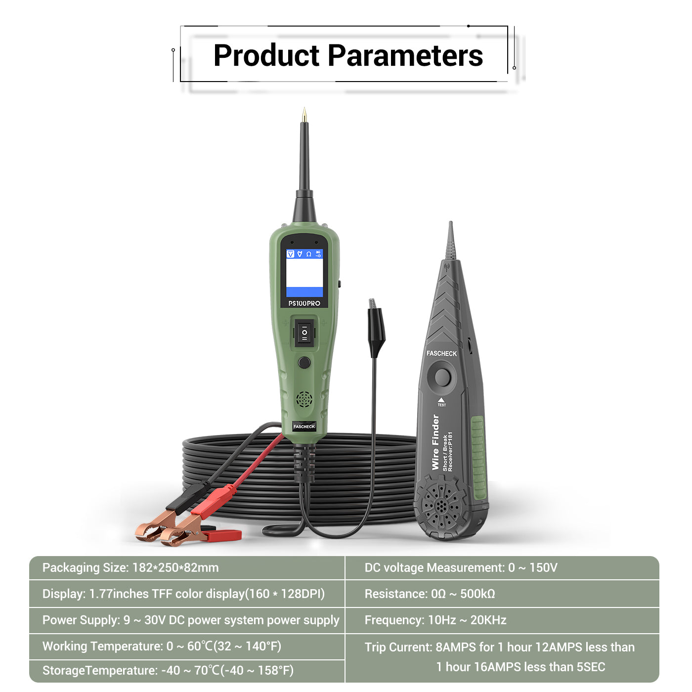 PS100PRO Automotive Electrical Circuit Tester