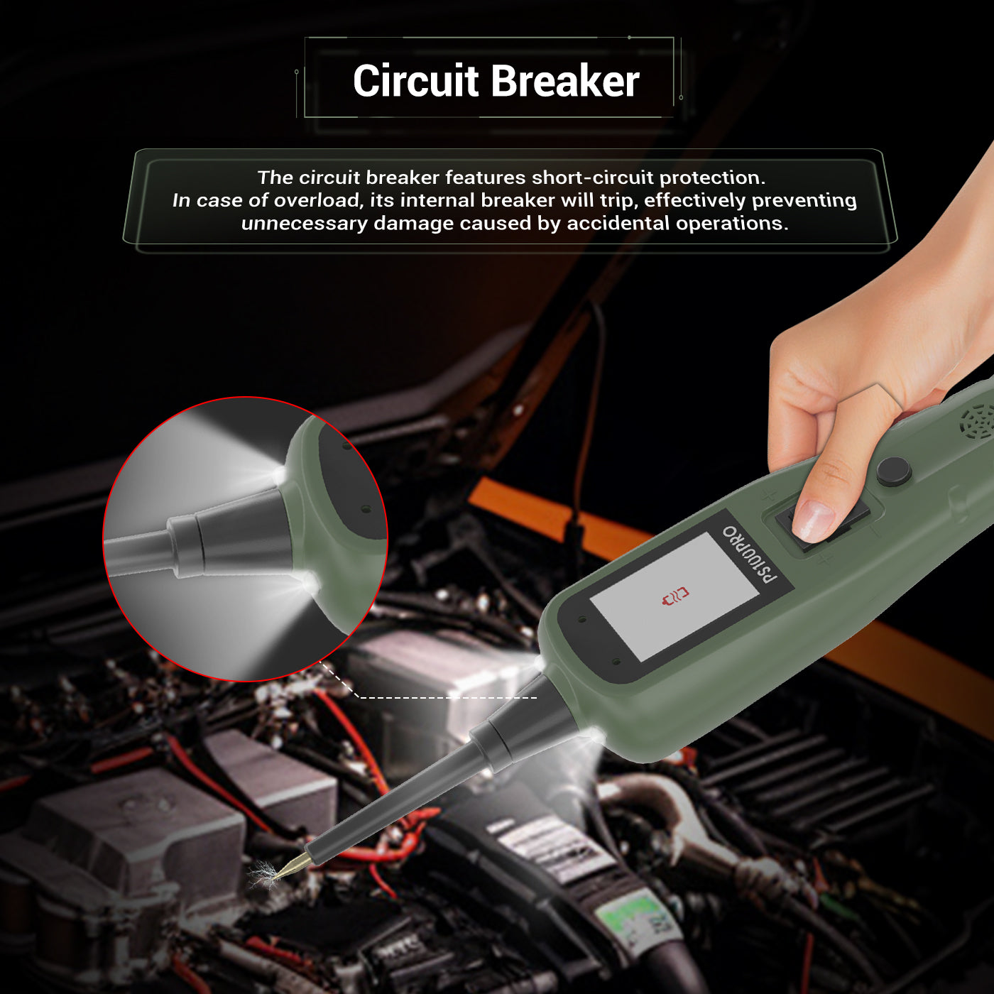 PS100PRO Automotive Electrical Circuit Tester