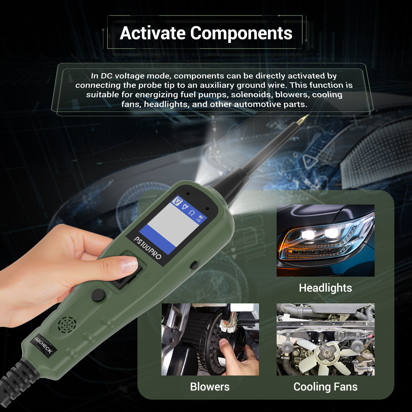 PS100PRO Automotive Electrical Circuit Tester